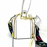 Karl Lagerfeld White Top Handle Logo Crossbody