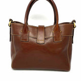 Dooney & Bourke Florentine Amelie Brown Tote Leather Satchel