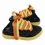 LANVIN Curb Women's Black Size 39/9 Mule Chunky Sneakers