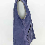 carhartt Women's Blue Size M Zip Canvas Vest