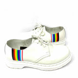 Dr. Martens 1461 For Pride Women's White Size 5 Smooth Leather Oxford Boots