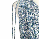 Rails Women's Blue Size M Empire Rayon Blend Floral Dress