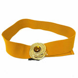 Motion East Elastic Yellow Buckle 27" Belt