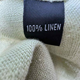 Company Ellen Tracy Women's Green Size M 2 Piece Linen Jacket & Pants Set
