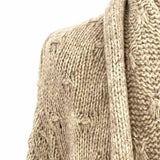 Vince Women's Beige Size XS Open Front Knit Cardigan
