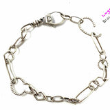 LAGOS 925 Sterling Silver Chain 8" Caviar Bracelet