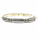 James Avery Thatch Sterling Silver Bangle