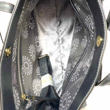 abro Silver Grained Tote
