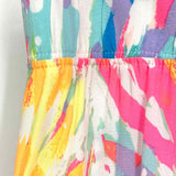 Lilly Pulitzer Women's Multi Size M Wide Leg Rayon Abstract Pants