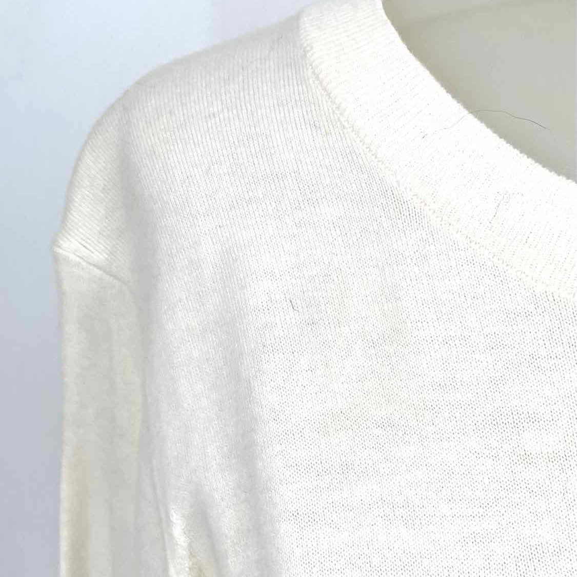 Kate Spade "Bee my Honey" Women's White Pullover Size M Sweater