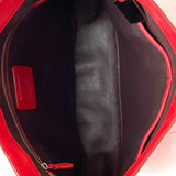 Coach Nomad Red Hobo Leather Shoulder Bag
