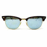 Ray Ban Dark Brown Clubmaster Sunglasses