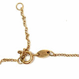 maya brenner Gold Tone Chain 7.75" "Love" Bracelet