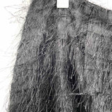 Cache Women's Black Size L mini Fringe Skirt