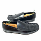Prada Men's Black Shoe Size 10 Leather Loafers