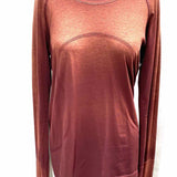 Lululemon Women's Brown Size 10 Crew Long Sleeve