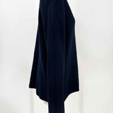 Vince Women's Navy Size L V-Neck Cashmere Sweater