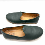 Charix Women's Green Size 39/9 Round Toe Leather Flats