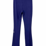 alo Women's Navy Blue Size XS Flare Ribbed Leggings