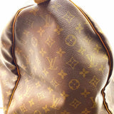 LOUIS VUITTON 1994 Keepall 60 Coated Canvas Brown Monogram Duffle Bag
