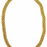 Napier Gold Tone 18" Braided Necklace
