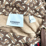 Burberry Women's Brown Size S Hoodie Monogram Sweatshirt