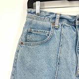Pilcro Women's Blue Size 10 Midi Denim Skirt