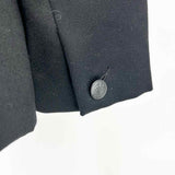 rag & bone Harper Women's Black Size 2 Leather Trim Blazer