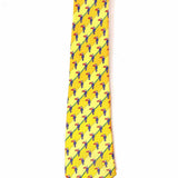 Hermes Silk Yellow Toucan Necktie