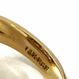 Estate size 6 14K Yellow Gold Emerald Cut Color Change Synthetic Sapphire Ring