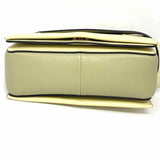 Celine 2018 Frame Medium Cream Taupe Leather Made in Italy Shoulder Bag