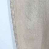 MNG Women's Beige Size M Button Down Denim Overalls
