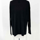 Halogen Women's Black Size XS V-Neck Cashmere Cardigan