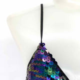 adelyn rae Women's Purple Size XS mini Sequined Dress