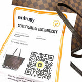 LOUIS VUITTON 2015 Neverfull MM Coated Canvas Brown Damier Ebene Tote