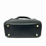 Leatherology Kress Black Micro Leather Crossbody