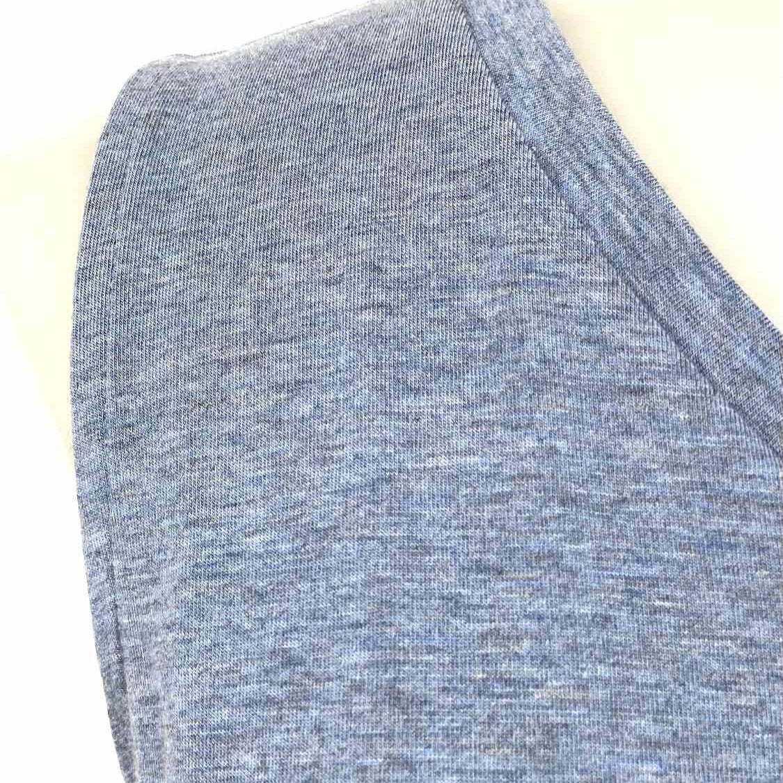 Eileen Fisher Women's Blue Size XS V-Neck heather Sleeveless
