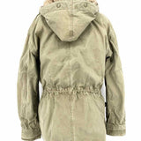 Polo Ralph Lauren Women's Army Green Size L Utility Faux Fur Lined Jacket