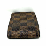 LOUIS VUITTON 1999 Cigarette Card Holder Brown Damier Ebene Wallet