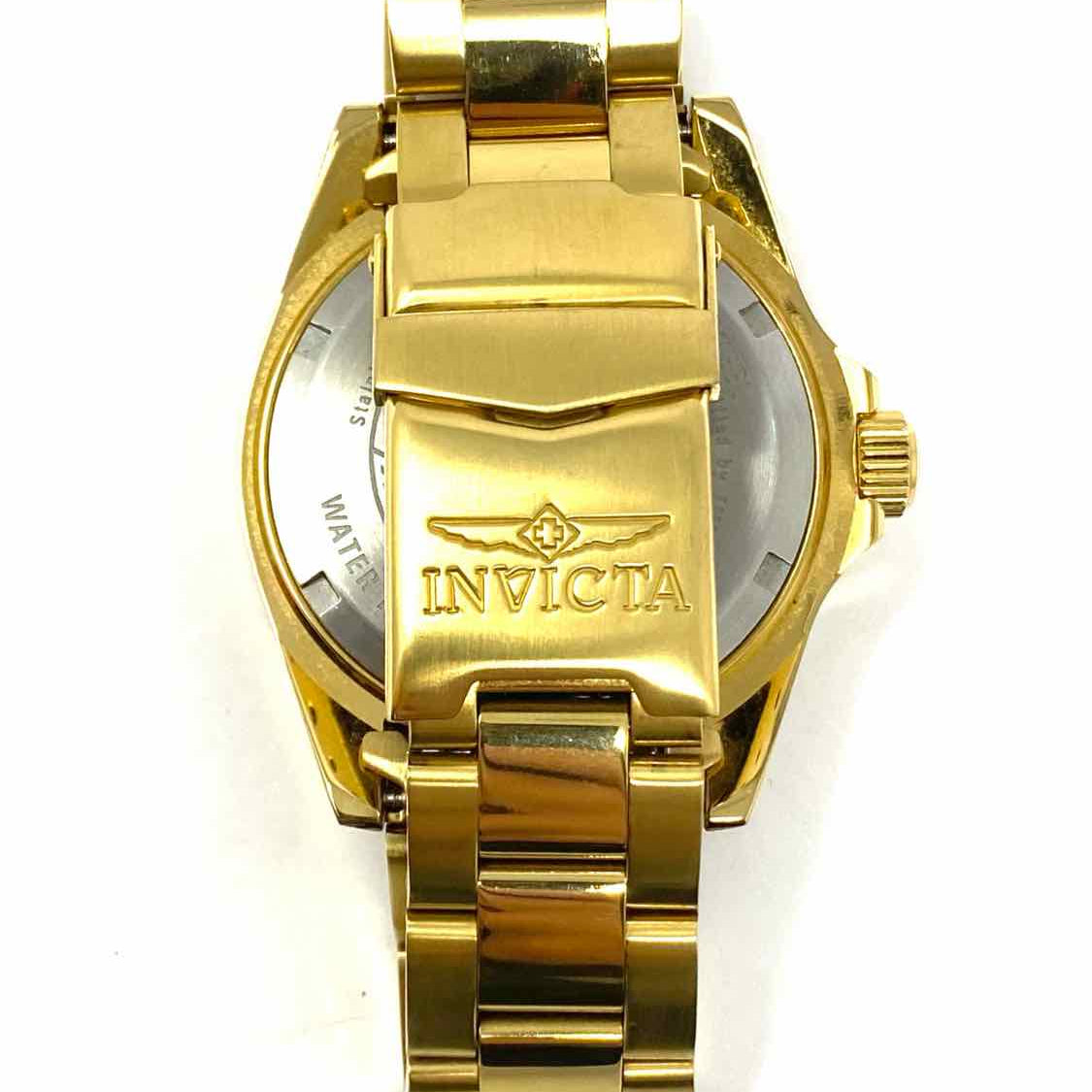 INVICTA Pro Diver 12820 Gold Plated Stainless Steel Diamond Watch