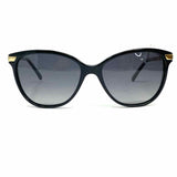 Burberry Polarized Black Square Stripe B 4216 Sunglasses
