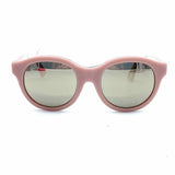 RETROSUPERFUTURE Light Pink Round Sunglasses