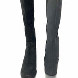 Stuart Weitzman 5050 Women's Black Size 7 Knee High Suede Boots