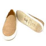 UGG Women's Beige Size 7.5 Slip on Suede Sneakers