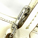Brighton Oriana Small White Pebbled Leather Tote