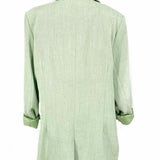 NA-KD Women's Green Size 44/14 Double Breasted Blazer
