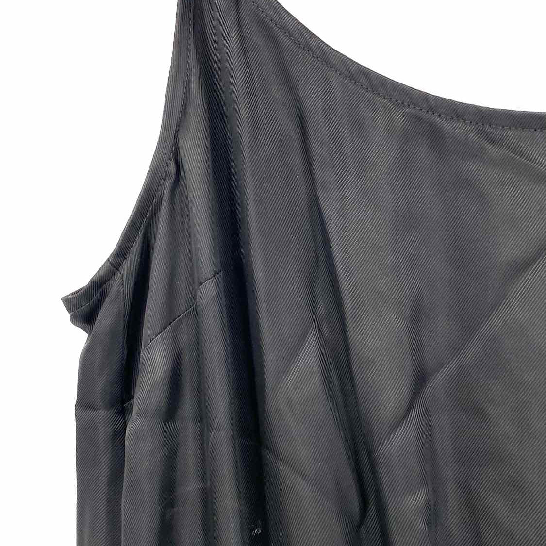 cinq a sept Finnley Women's Black Size XS Sleeveless Drawstring Jump Suit