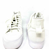 Adidas Men's White Shoe Size 9.5 High-Top Sneakers
