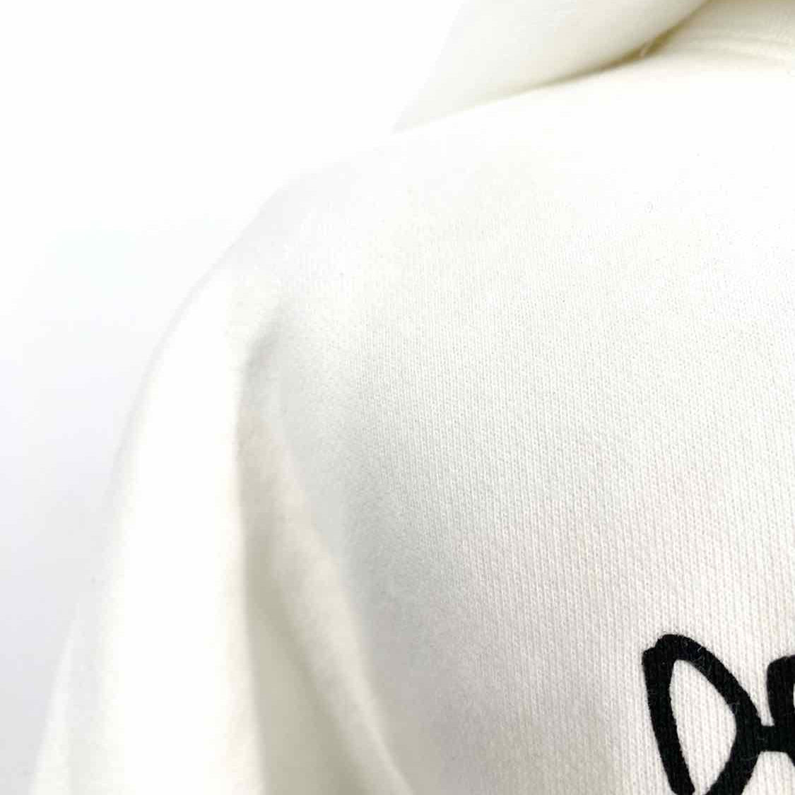 R13 Women's White Size XS Hoodie Graphic Sweater
