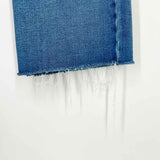 Good American Women's Blue Size 6/28 Bootcut Raw Hem Jeans
